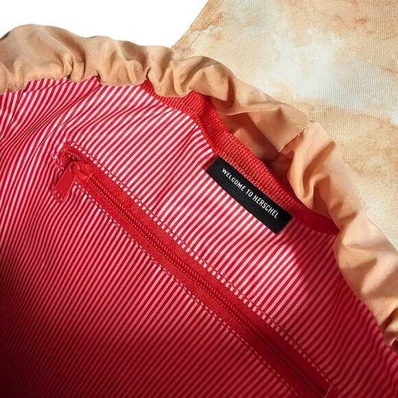 Herschel Supply Co Dawson Small Backpack, Tie Dye, Pockets, Cargo, Travel,Orange - Picture 6 of 11